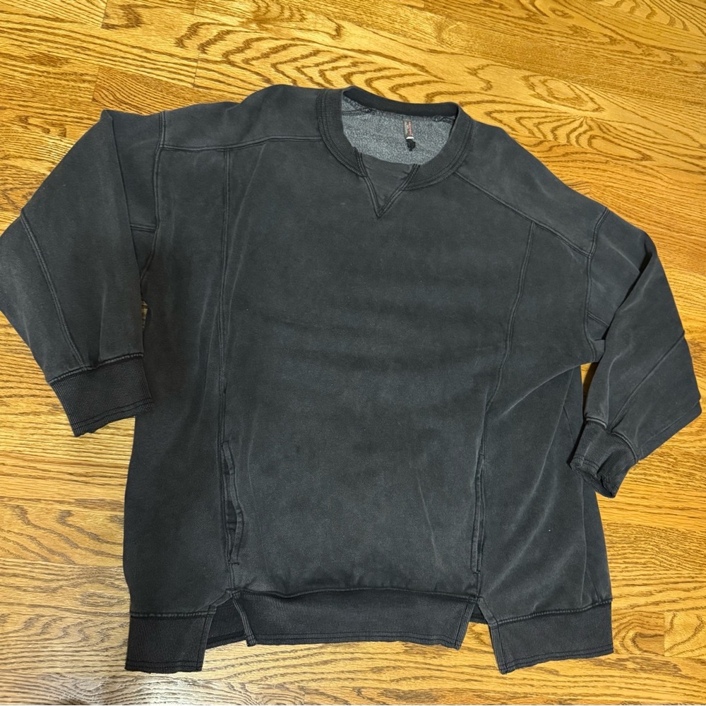 FP Movement by Free People Black Crewneck Sweater